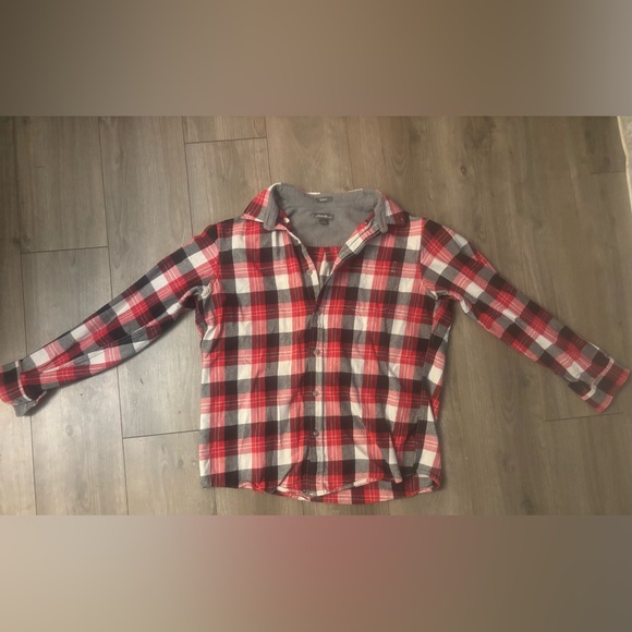 Eddie Bauer Other - Eddie Bauer Red and Black Plaid Men's Casual Shirt